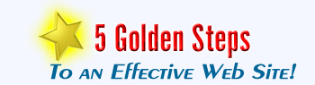 5 Golden Steps to an Effective Website